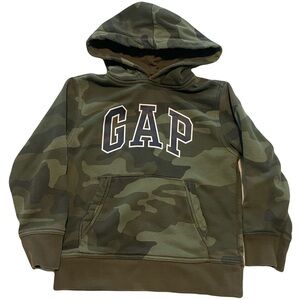 GAP Kids Camouflage Hoodie Size S (6-7)